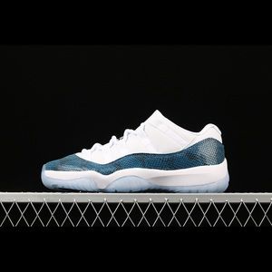 Air Jordan 11 Navy Blue Snake Skin